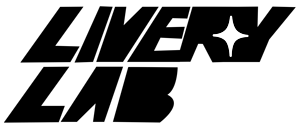 Small 'Livery Lab' Logo Decal